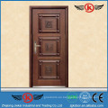 JK-A9026 JieKai puerta de metal de seguridad / máquinas de fabricación de puerta de acero / principal puerta de acero de seguridad